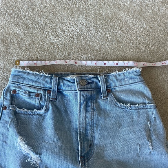Abercrombie & Fitch Curve Love Skinny High Rise Jeans. Women size 25 - Picture 11 of 12